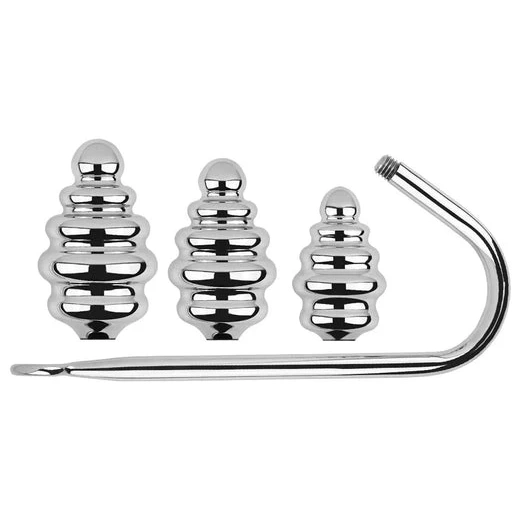 Hook Anal Set Screw-in 8826 Ribbed GreatBenefit 0626